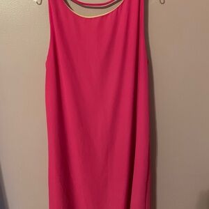 Newbury Kustom Vibrant Pink Sleeveless Mini Dress